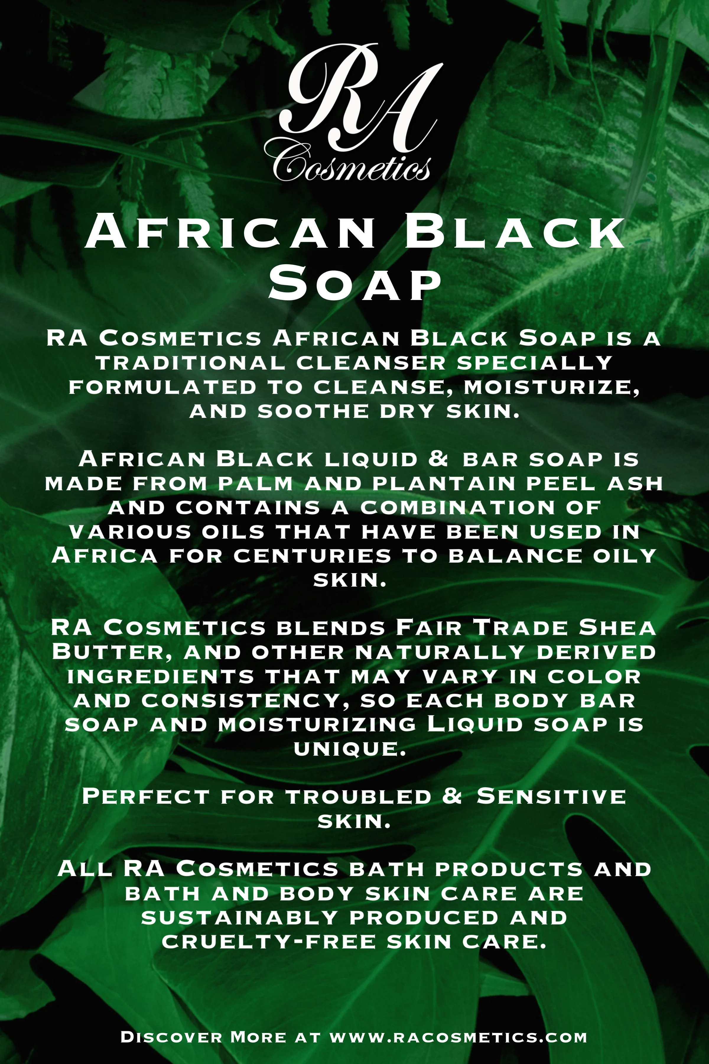 100% African Black Soap - Chunky - Image 6